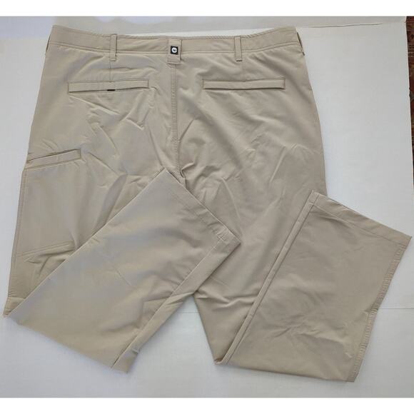 HI-TEC Mens Cross Functional Performance Pants Khaki Tan Size 40 x 32 NWOT - Picture 6 of 8